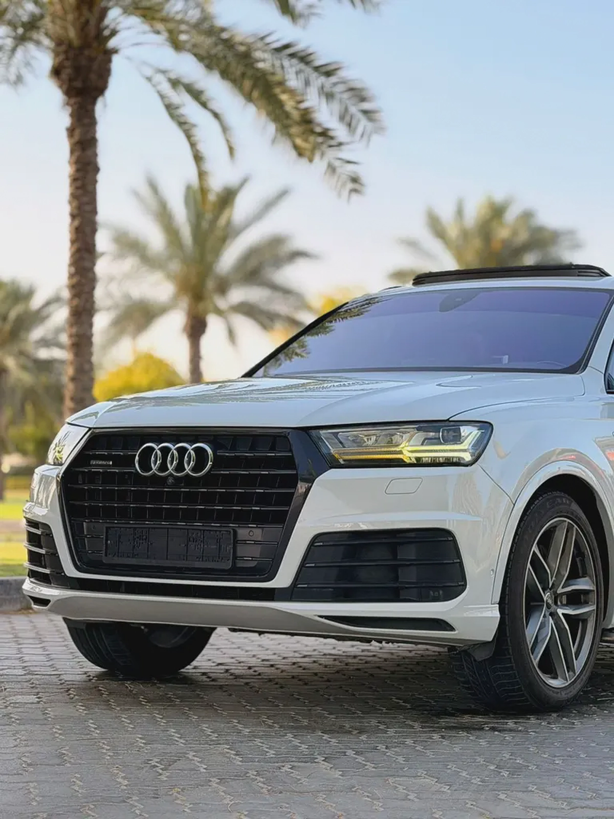 Audi Q7 45 TFSI 2017 - GCC Specs - Excellent Condition-4-4