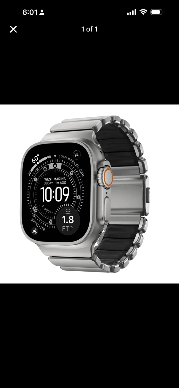 Apple iWatch Ultra 2 with Titanium Case and Metal Link Bracelet