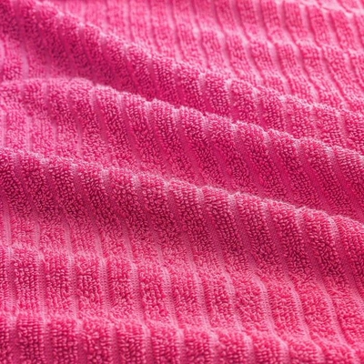 VÅGSJÖN Bath towel, bright pink, 70x140 cm-2