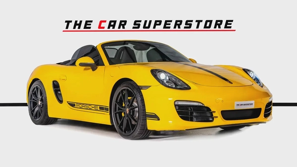 Porsche Boxster-Sport Chrono Package-Black Styling Package-Yellow Brake Callipers