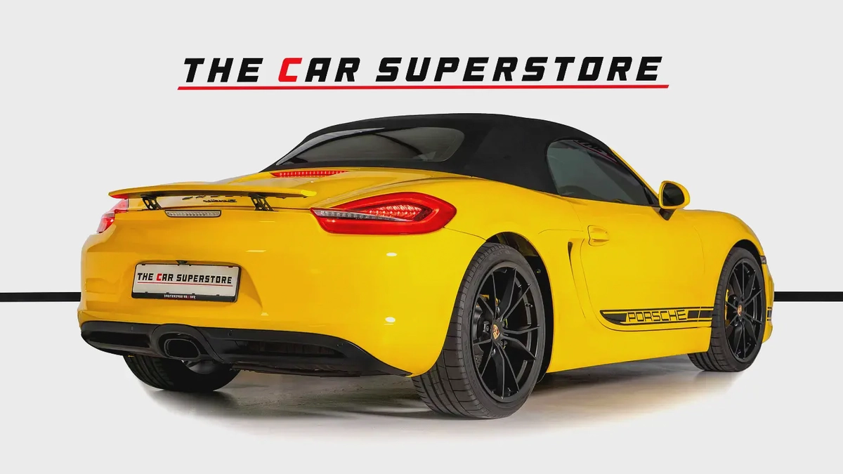Porsche Boxster-Sport Chrono Package-Black Styling Package-Yellow Brake Callipers-7-7