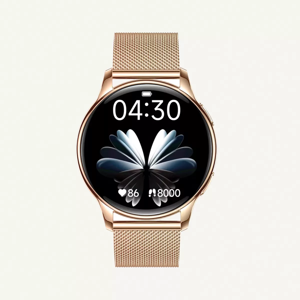 Queen Smart Watch For Women With AMOLED Always On Display Bluetooth Calling Waterproof Fitness Watches For Android iOS Gold-1-1