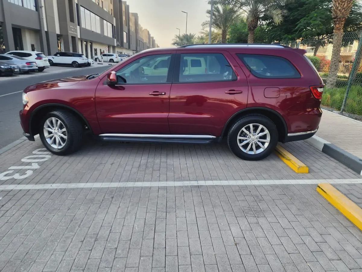 7-Seater Dodge Durango 2017 Xclusive GCC Specs || Well maintained family used-4-4