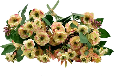 Yatai Artificial Plants 2 Bunch Daisy Flowers For Multiple Occasions-1