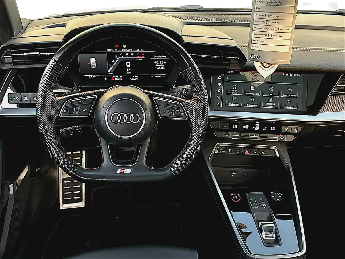 AED 2,350 EMI PM | AUDI S3 | S-LINE | UNDER WARRANTY | FULL SERVICE HISTORY | 0% DOWNPAYMENT-11-11