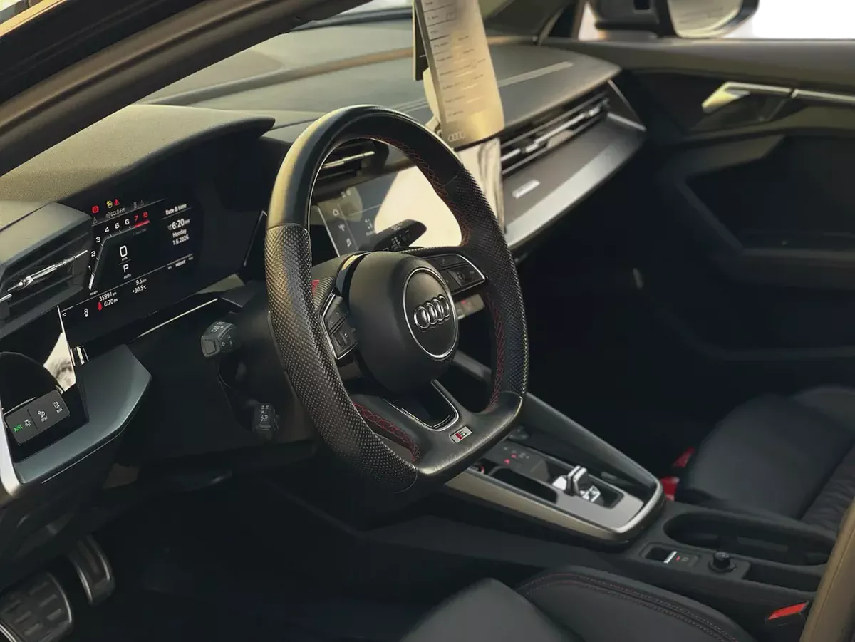 AED 2,350 EMI PM | AUDI S3 | S-LINE | UNDER WARRANTY | FULL SERVICE HISTORY | 0% DOWNPAYMENT-14-14