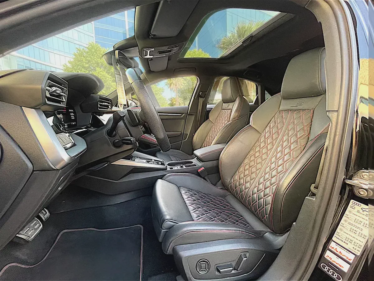 AED 2,350 EMI PM | AUDI S3 | S-LINE | UNDER WARRANTY | FULL SERVICE HISTORY | 0% DOWNPAYMENT-16-16