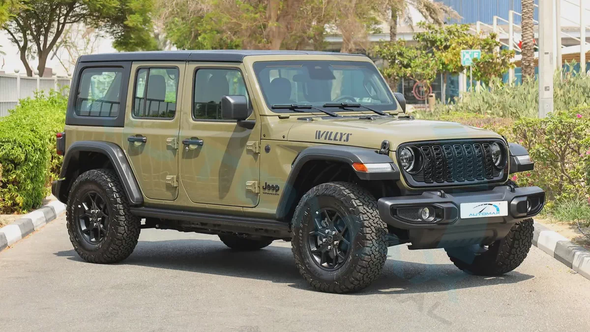 2026  Jeep Wrangler Unlimited Willys V6 3.6L GCC 0Km With 3 Years Warranty Or 60,000 km-3-3