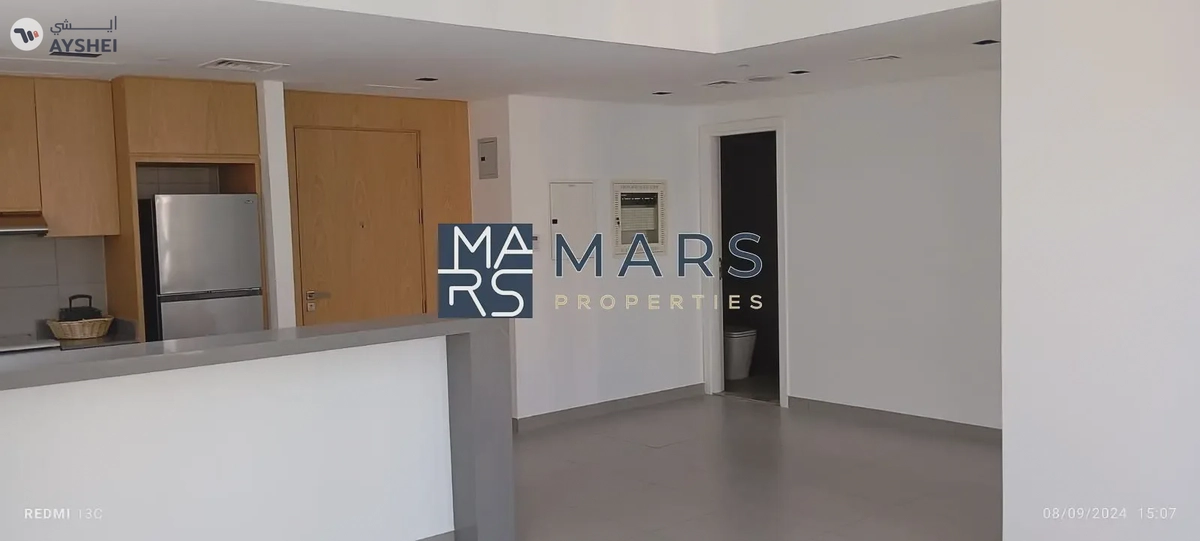 One-bedroom apartment for sale in Al Mamsha with elevated view.