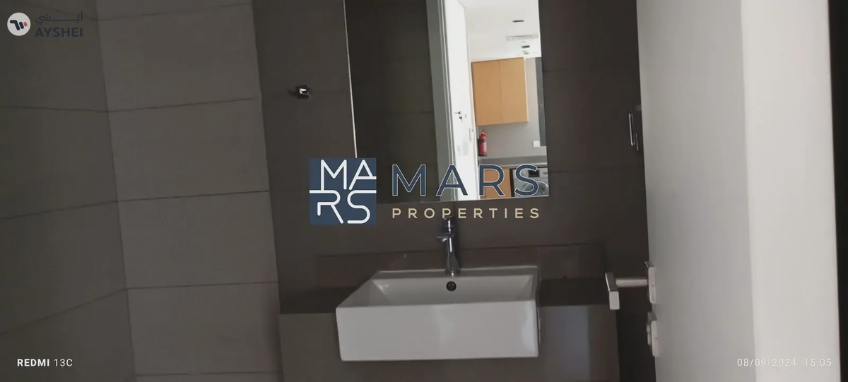 One-bedroom apartment for sale in Al Mamsha with elevated view.