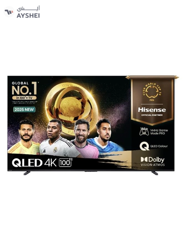 100 inch QLED 4K Smart TV 144 Hz 100Q7Q black