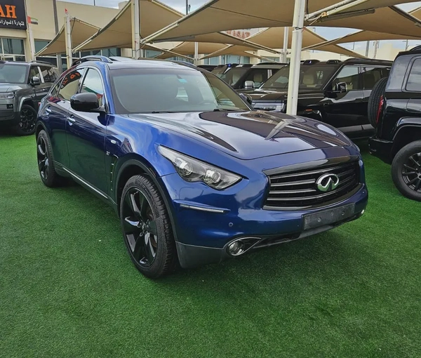 Infiniti QX70 S Black Edition 2016 - GCC - Excellent Condition - Original Paint - Free Registration