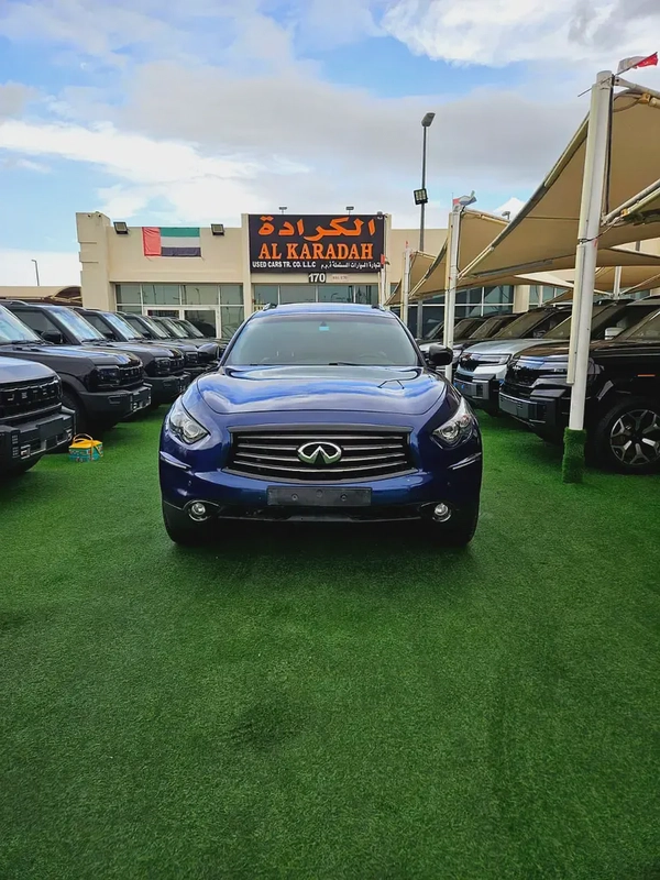Infiniti QX70 S Black Edition 2016 - GCC - Excellent Condition - Original Paint - Free Registration