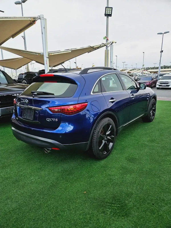 Infiniti QX70 S Black Edition 2016 - GCC - Excellent Condition - Original Paint - Free Registration