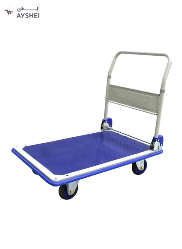 HYUNDAI 4-Wheel Platform Trolley Blue/White/Black 300kg