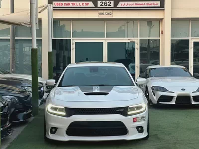 DODGE CHARGER SCAT PACK 2018 GCC FULL OPTION ORIGINAL PAINT PERFECT CONDITION-1