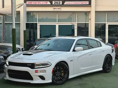 DODGE CHARGER SCAT PACK 2018 GCC FULL OPTION ORIGINAL PAINT PERFECT CONDITION-2