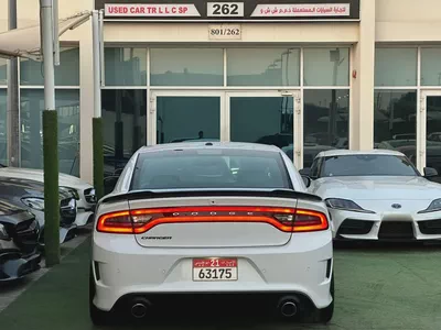 DODGE CHARGER SCAT PACK 2018 GCC FULL OPTION ORIGINAL PAINT PERFECT CONDITION-3