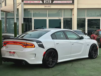 DODGE CHARGER SCAT PACK 2018 GCC FULL OPTION ORIGINAL PAINT PERFECT CONDITION-6