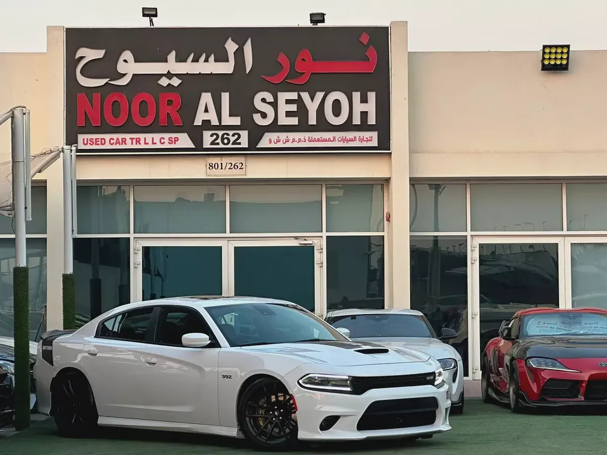 DODGE CHARGER SCAT PACK 2018 GCC FULL OPTION ORIGINAL PAINT PERFECT CONDITION