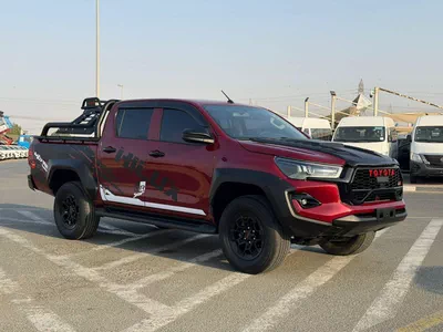Toyota Hilux GR SPORT 2022 Toyota Hilux Modified - 2.7L V4 AWD -GCC- Full Off Road Rollbar - Rear CAM & Multi Me-0