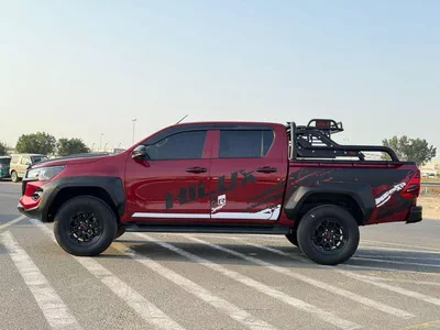 Toyota Hilux GR SPORT 2022 Toyota Hilux Modified - 2.7L V4 AWD -GCC- Full Off Road Rollbar - Rear CAM & Multi Me-3