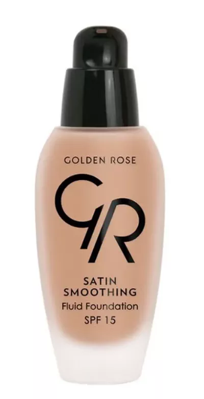 Golden Rose Satin Smoothing Fluid Foundation SPF 15 30-0