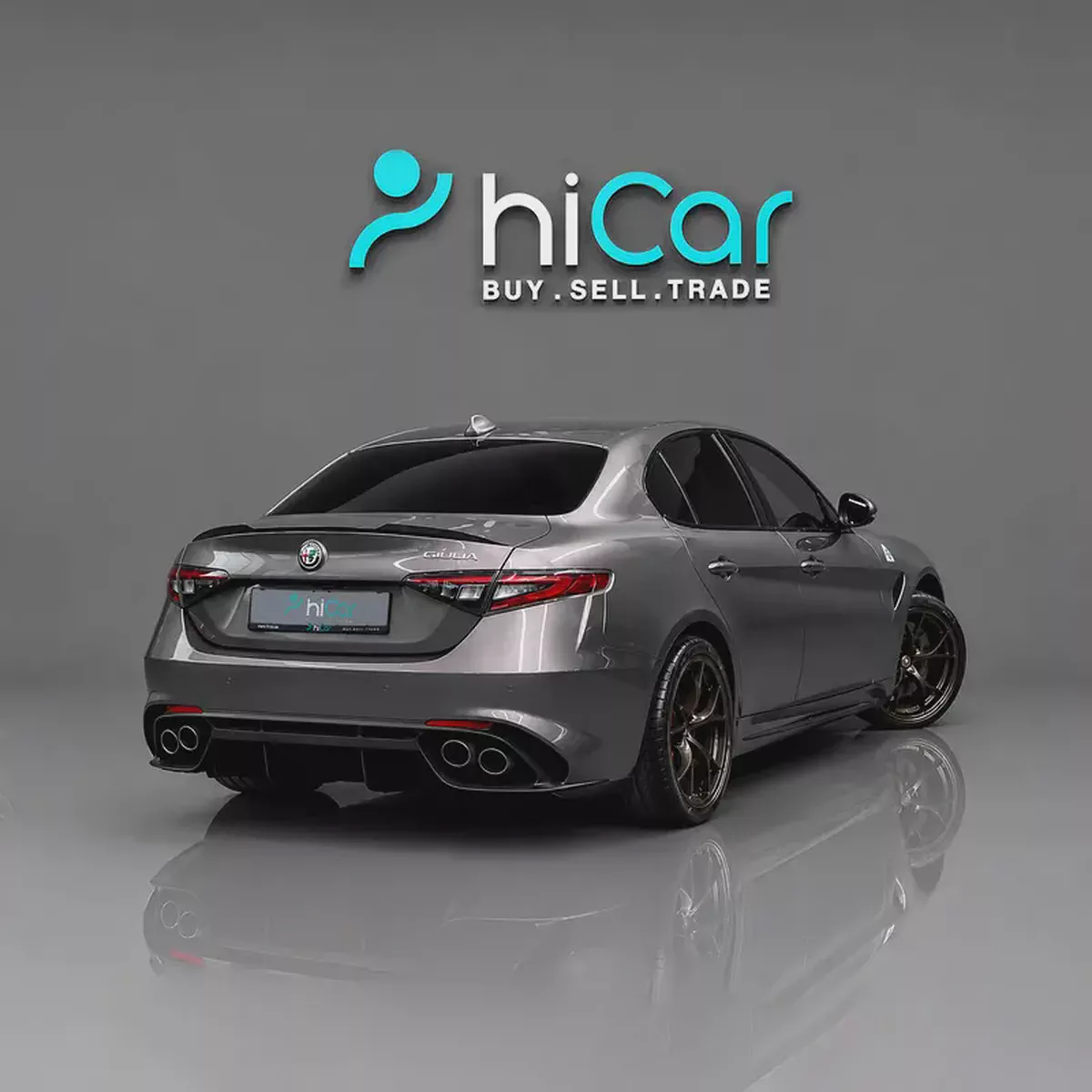 AED 3,832 P.M • 0% Downpayment • Alfa Romeo Giulia Quadrifoglio • Agency Warranty-2-2