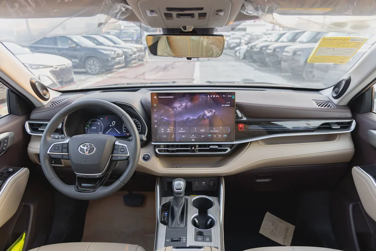 Toyota Highlander Limited E-FOUR | 2026 | Chinese Specs | 2.5L HEV | AWD | Black | export-9-9