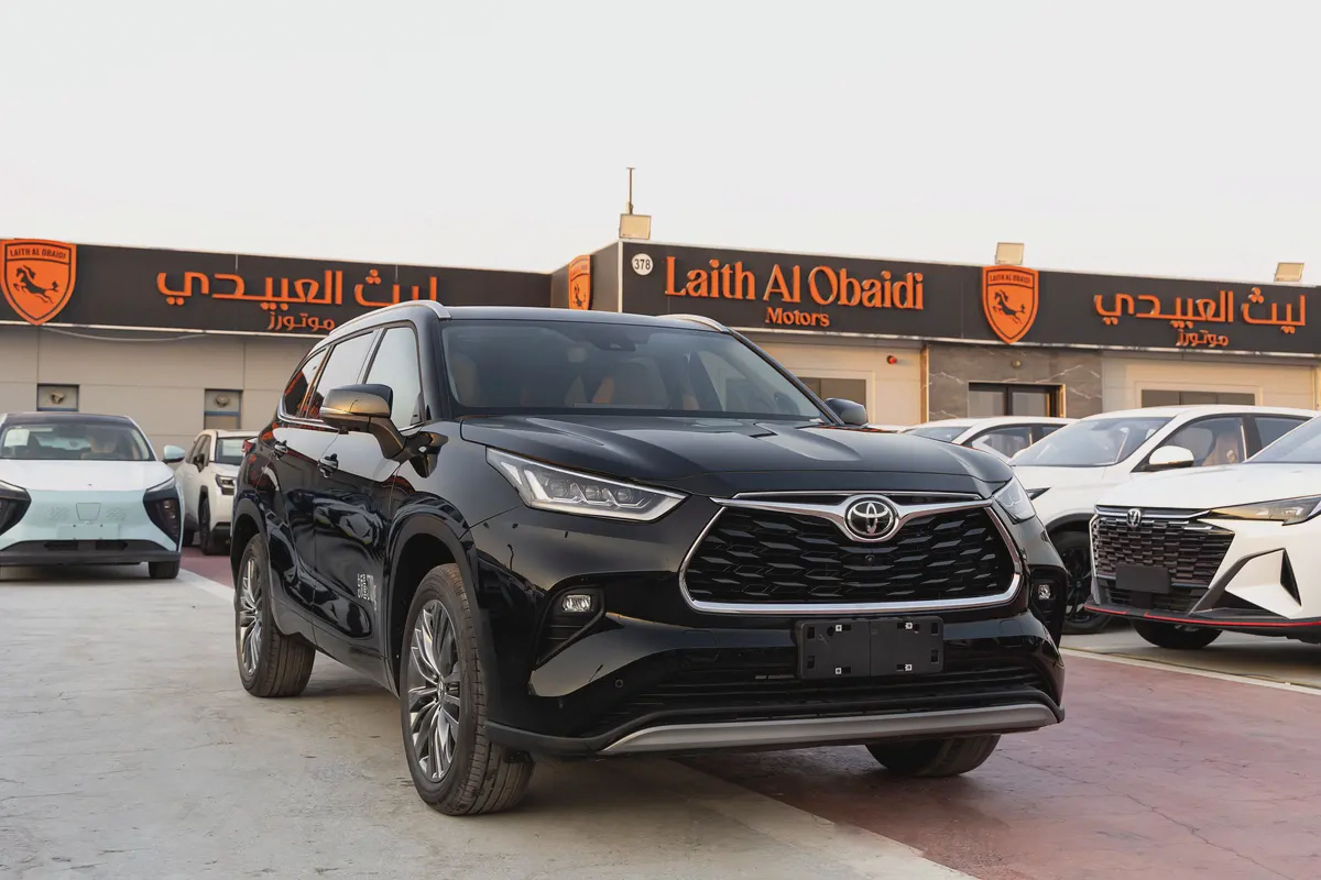 Toyota Highlander Limited E-FOUR | 2026 | Chinese Specs | 2.5L HEV | AWD | Black | export