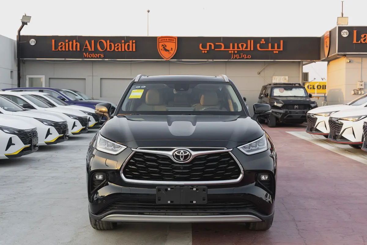 Toyota Highlander Limited E-FOUR | 2026 | Chinese Specs | 2.5L HEV | AWD | Black | export-1-1
