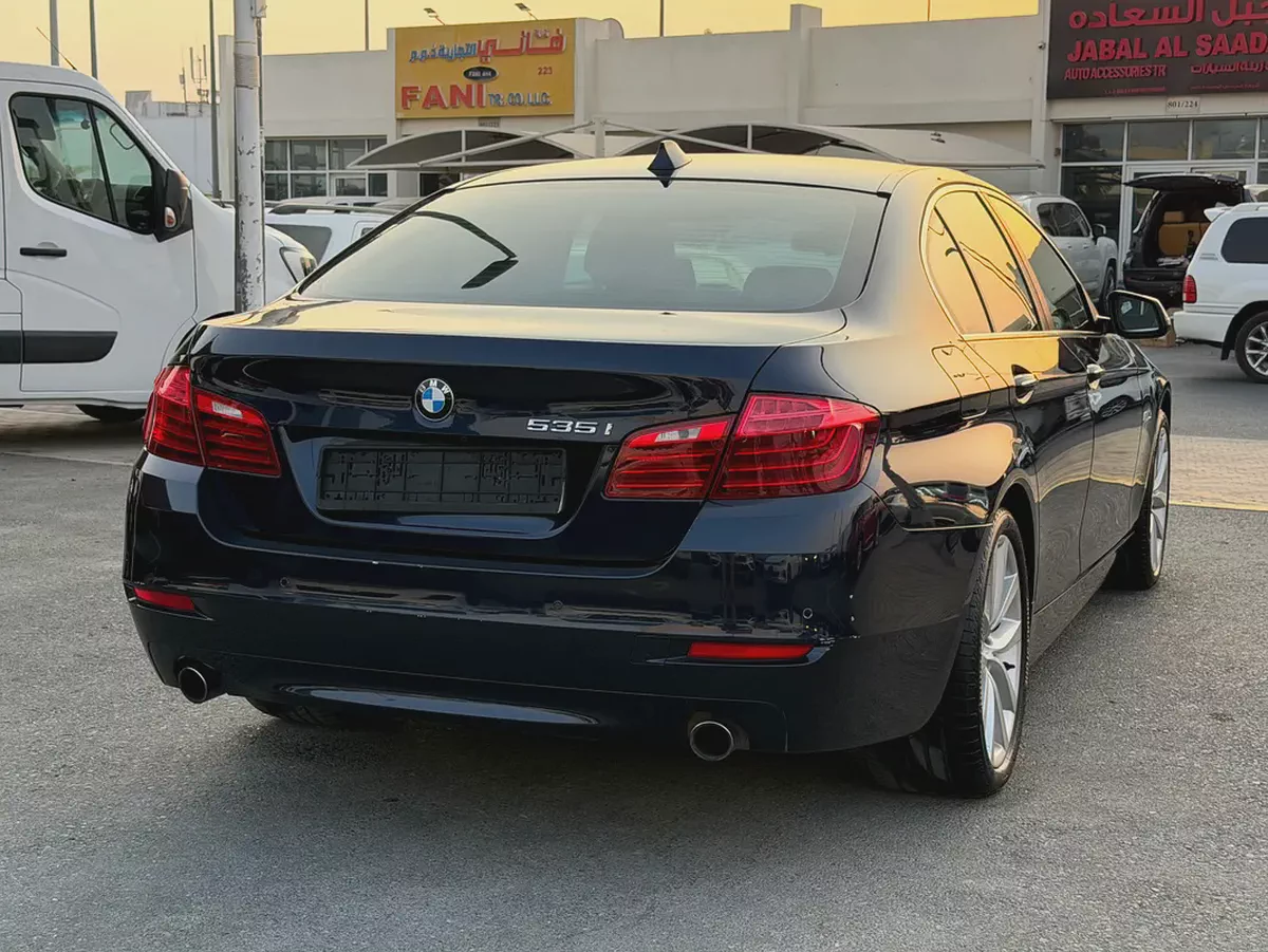 BMW 535 Blue 2014-7-7