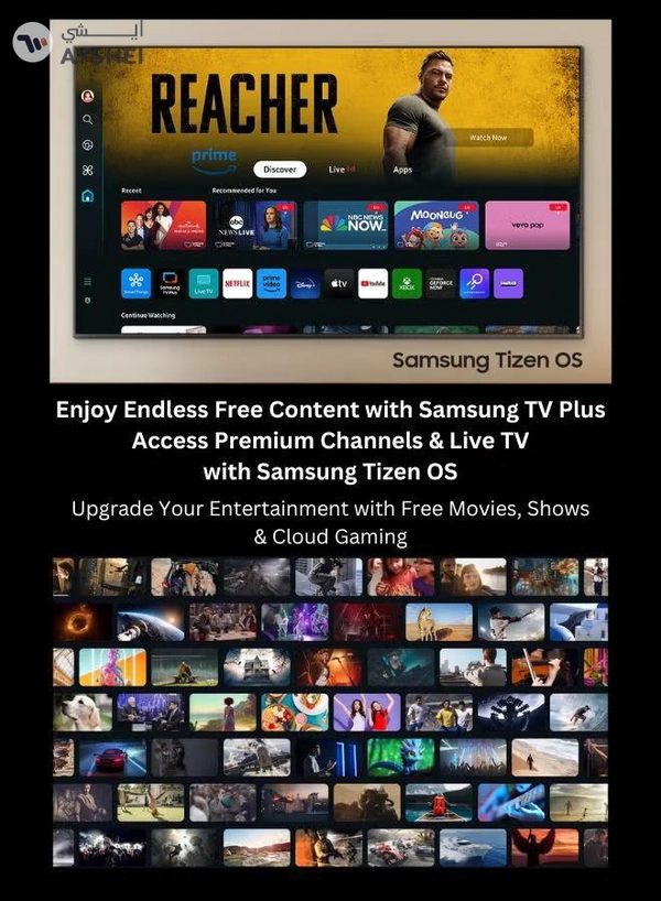 Samsung 50-Inch Crystal UHD DU8000 4K Smart Tv HDR 10+, Dynamic Crystal Color, AirSlim Design With 2.0 Channel Soundbar 30W, HDMI ARC, Bluetooth, USB, MP3, FM Station 50DU8000+SOUNDBAR Grey