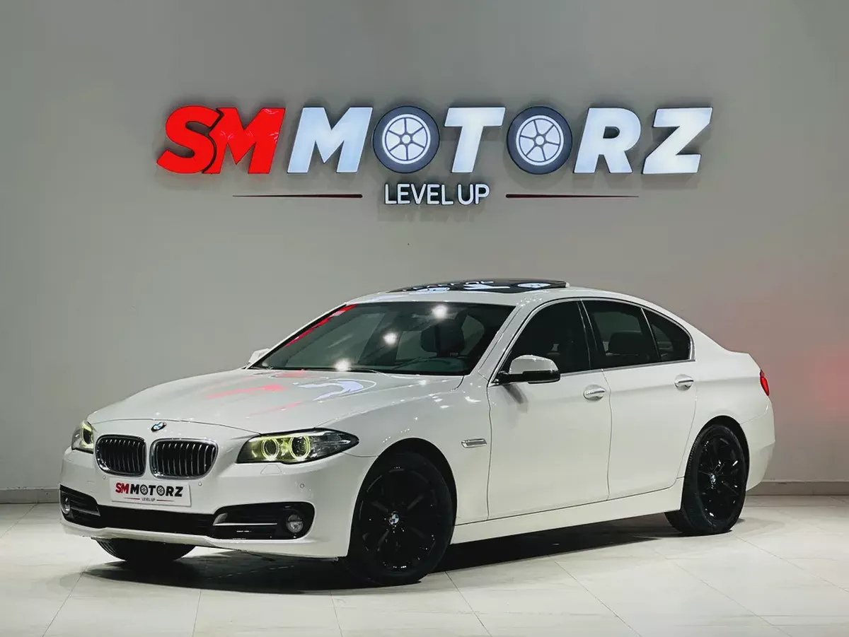 BMW 528i FULL OPTION 2015 GCC SPECS MINT CONDITION-3-3