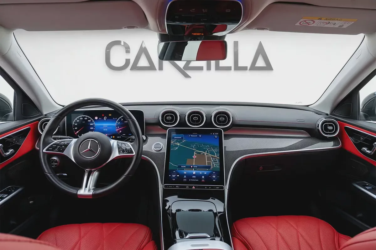 AED 2,154 P.M l 0% Down Payment l Mercedes-Benz C200 l Excellent Condition-10-10