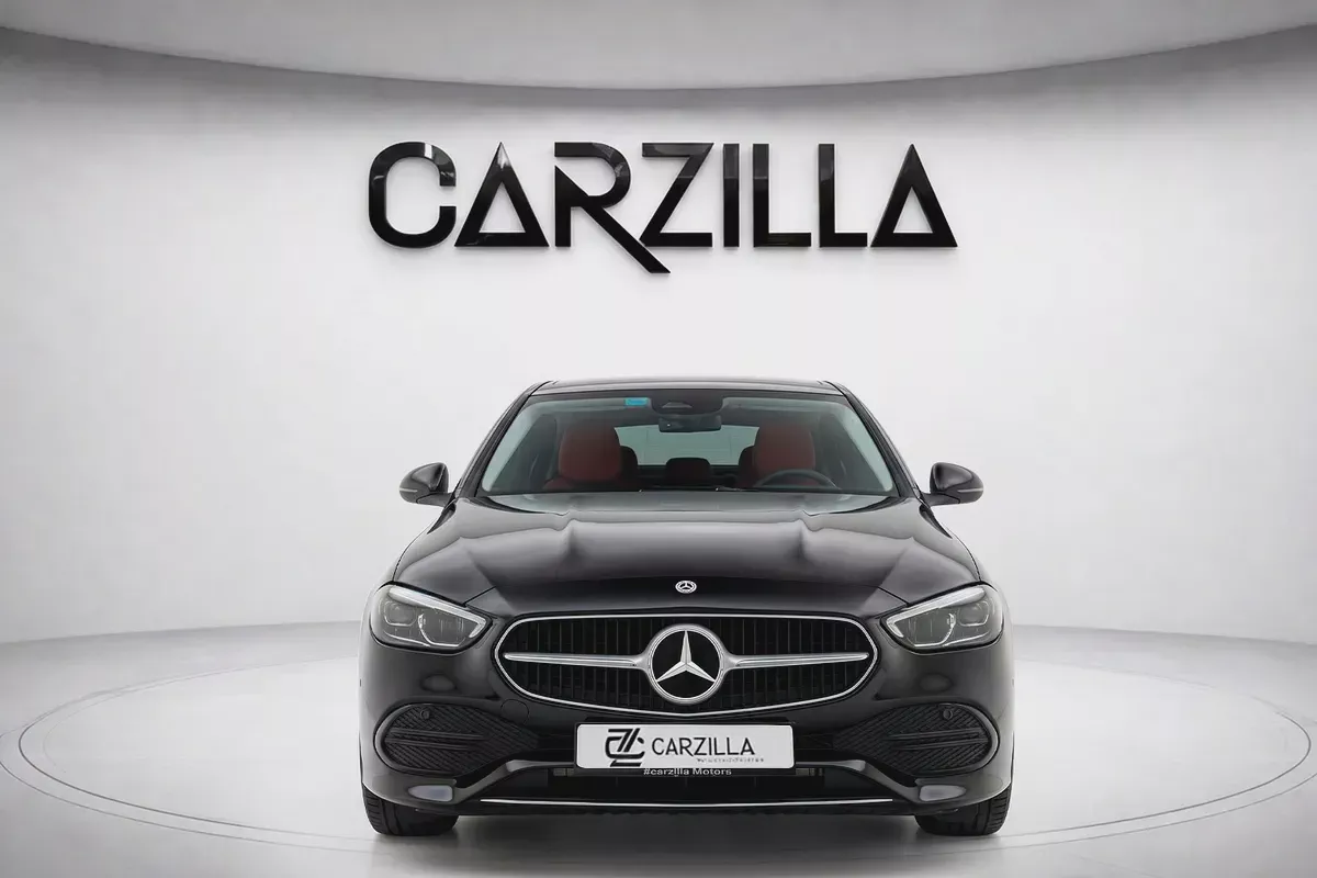 AED 2,154 P.M l 0% Down Payment l Mercedes-Benz C200 l Excellent Condition-2-2
