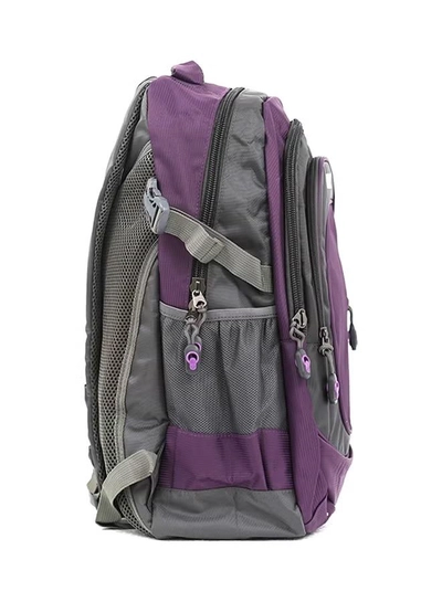 PARAJOHN Nylon School Bag 24-Inch Purple-2