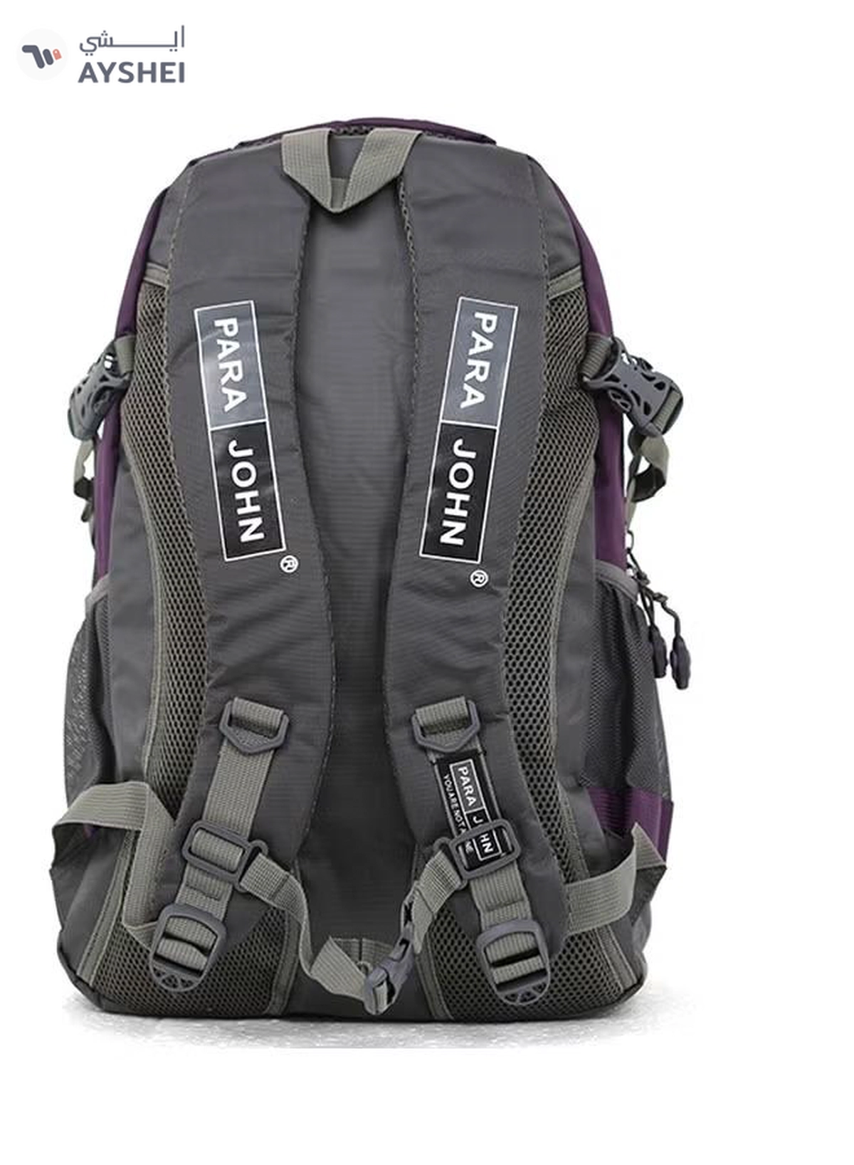 PARAJOHN Nylon School Bag 24-Inch Purple-3-3