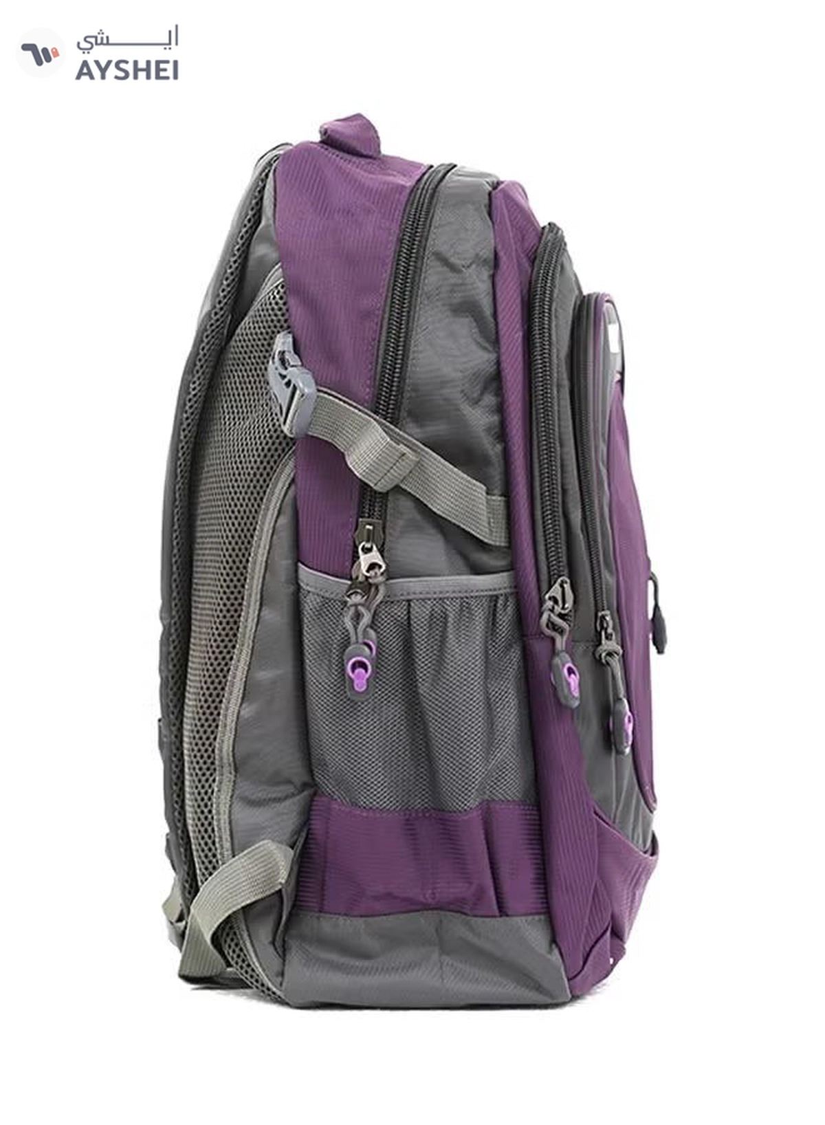 PARAJOHN Nylon School Bag 24-Inch Purple-2-2