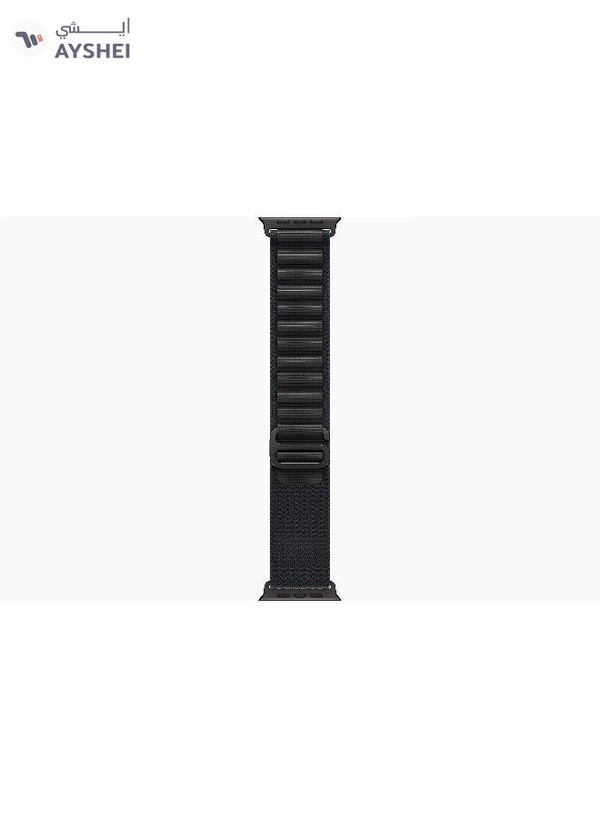 Apple Watch Ultra 3 GPS + Cellular 49mm (International Version) Black Titanium Case With Black Alpine Loop - Medium