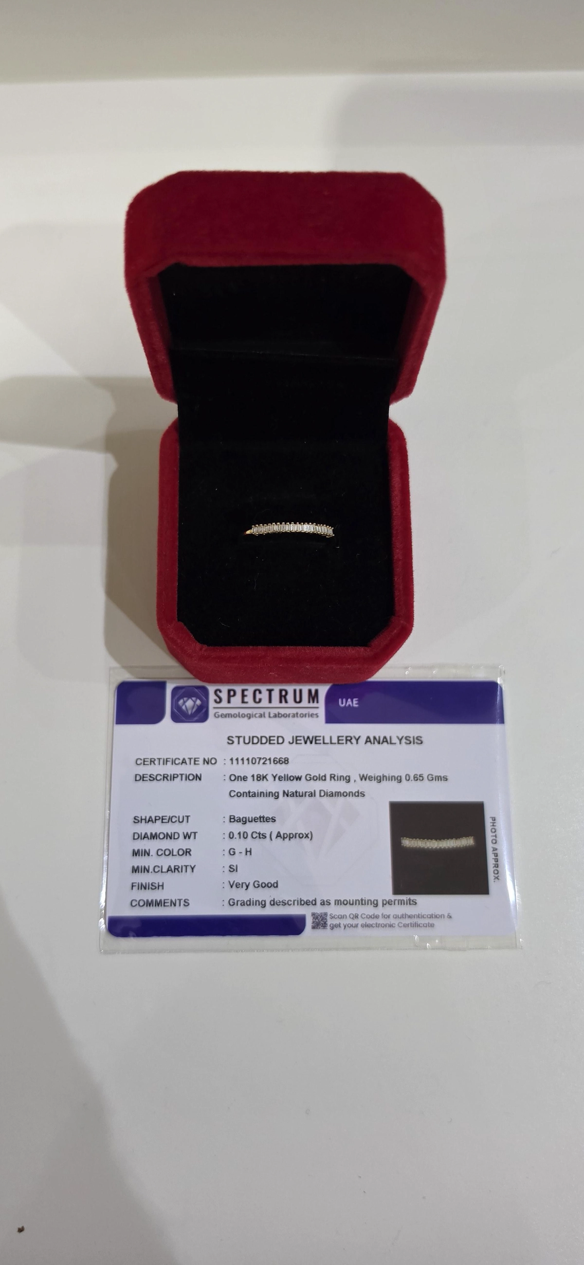 diamond ring with 18k gold-1-1