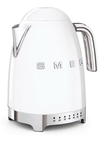 Smeg 50s Retro Style Temperature Control Electric Kettle White KLF04WHAU 1.7 L 2400 W KLF04WHAU White-2