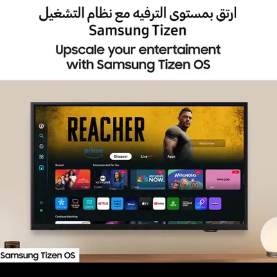 Samsung 43 Inch Smart TV FHD, UA43F6000– HDR, OTS Lite Sound, WiFi, 60Hz, Tizen OS, Adaptive sound, Knox Security, Model 2025 - 2 Years Warranty - UA43F6000FUXSA Black-3