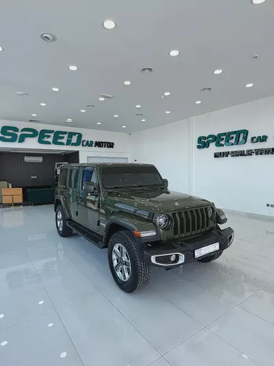 Jeep Wrangler Sahara Plus 2022 GCC Specs - Pristine Condition-4