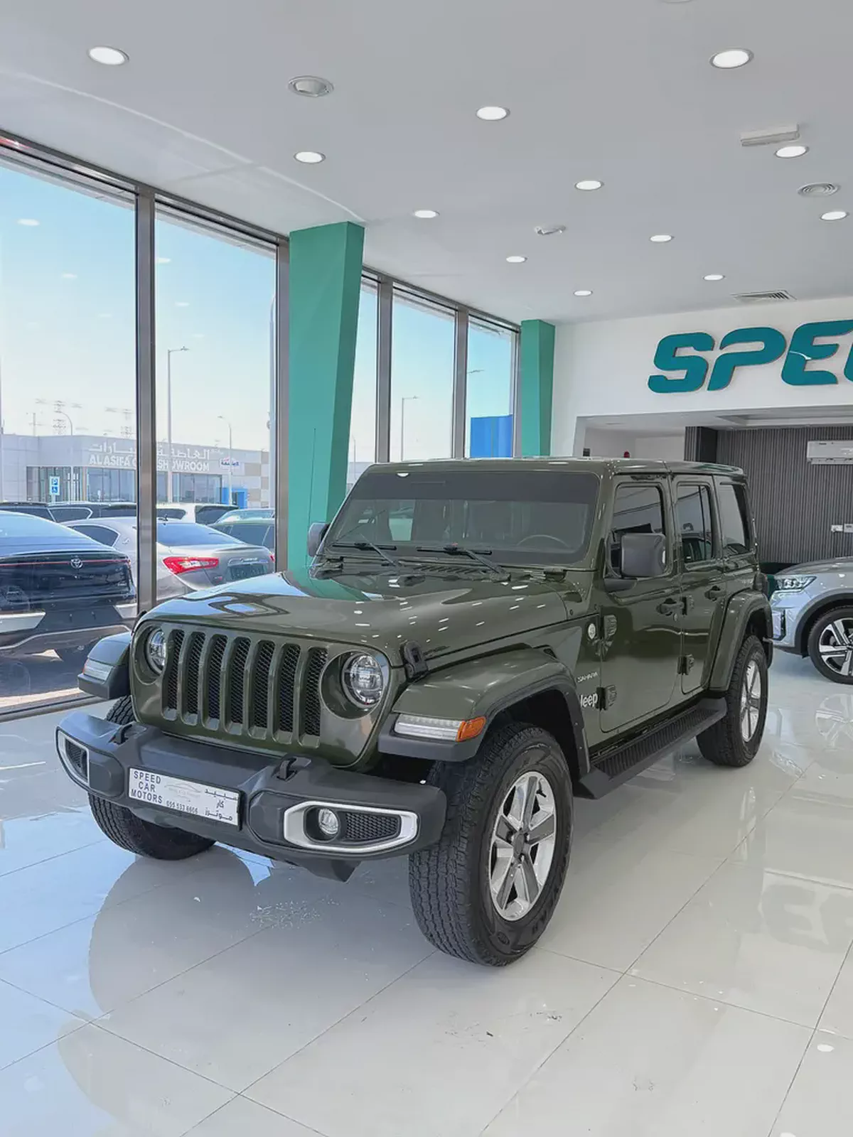 Jeep Wrangler Sahara Plus 2022 GCC Specs - Pristine Condition-2-2