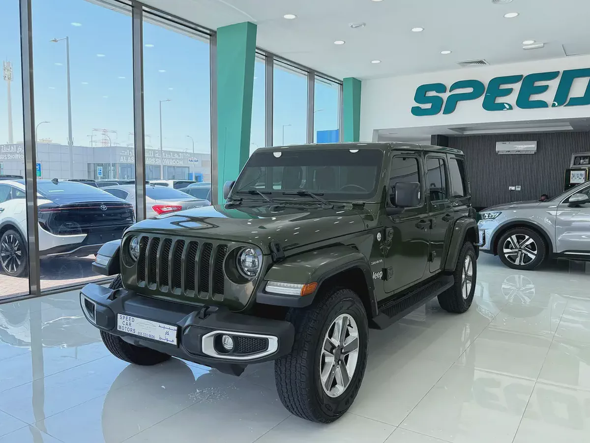 Jeep Wrangler Sahara Plus 2022 GCC Specs - Pristine Condition-5-5