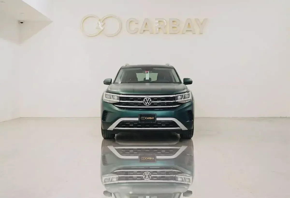 AED 1081 PM | VOLKSWAGEN TERAMONT 2021 | FULL AGENCY SERVICE HISTORY | COMFORTLINE | 7-SEATER | GCC-1-1