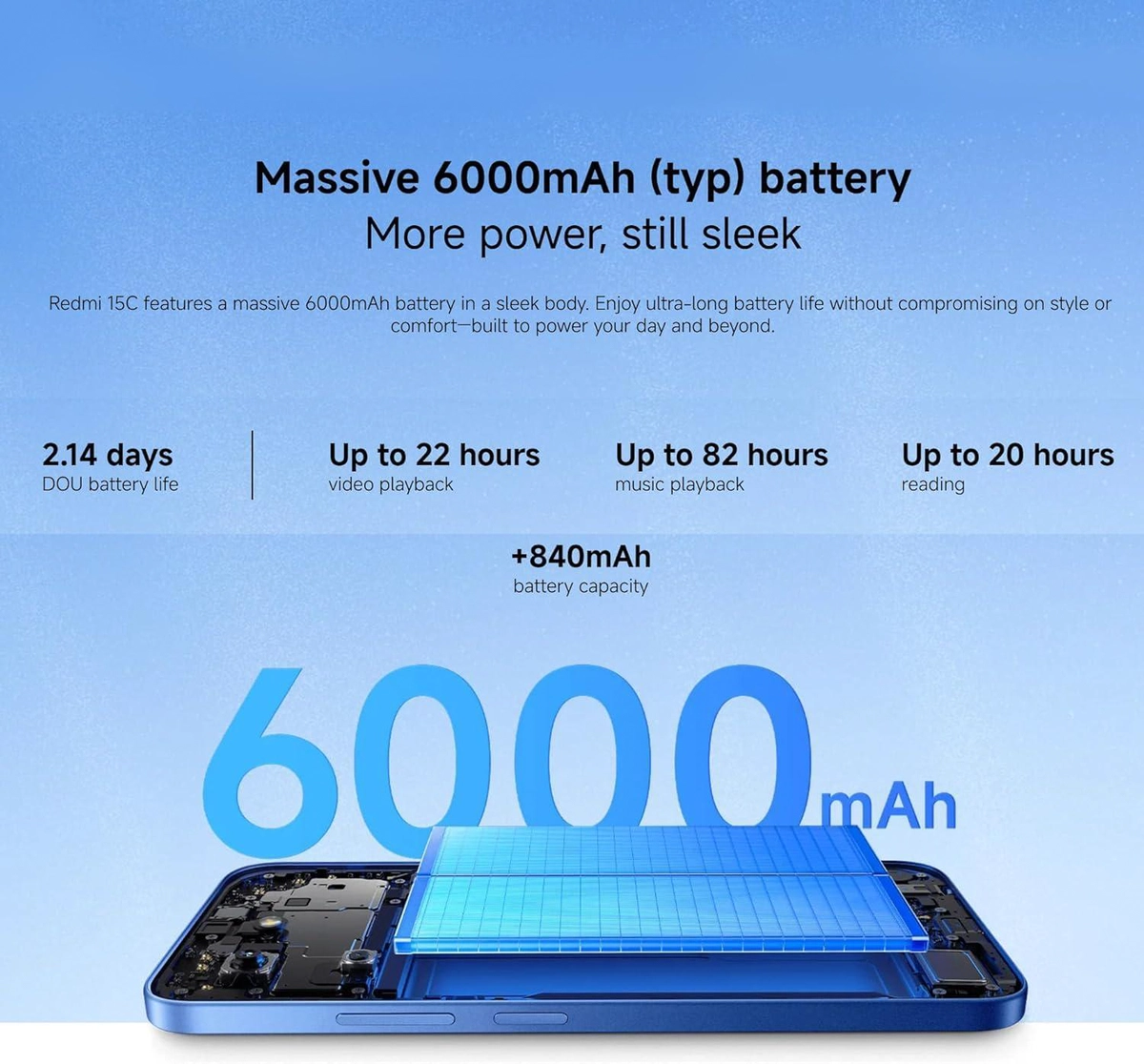 Xiaomi Redmi 15C 4G Midnight Black 8GB+256GB-8-8