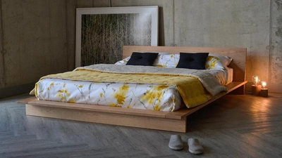 Oregan Low Bed, Ash Veneer-2