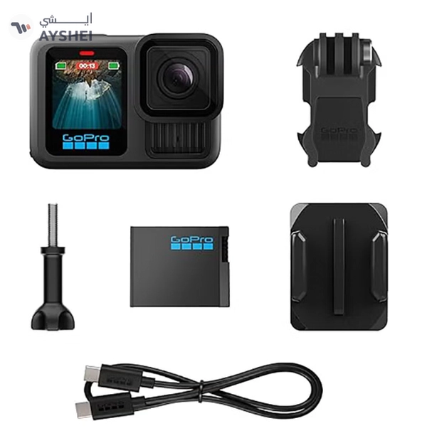 GoPro Hero13 - Waterproof Action Camera With 5.3K60 Video, 27MP Photo + Compatability